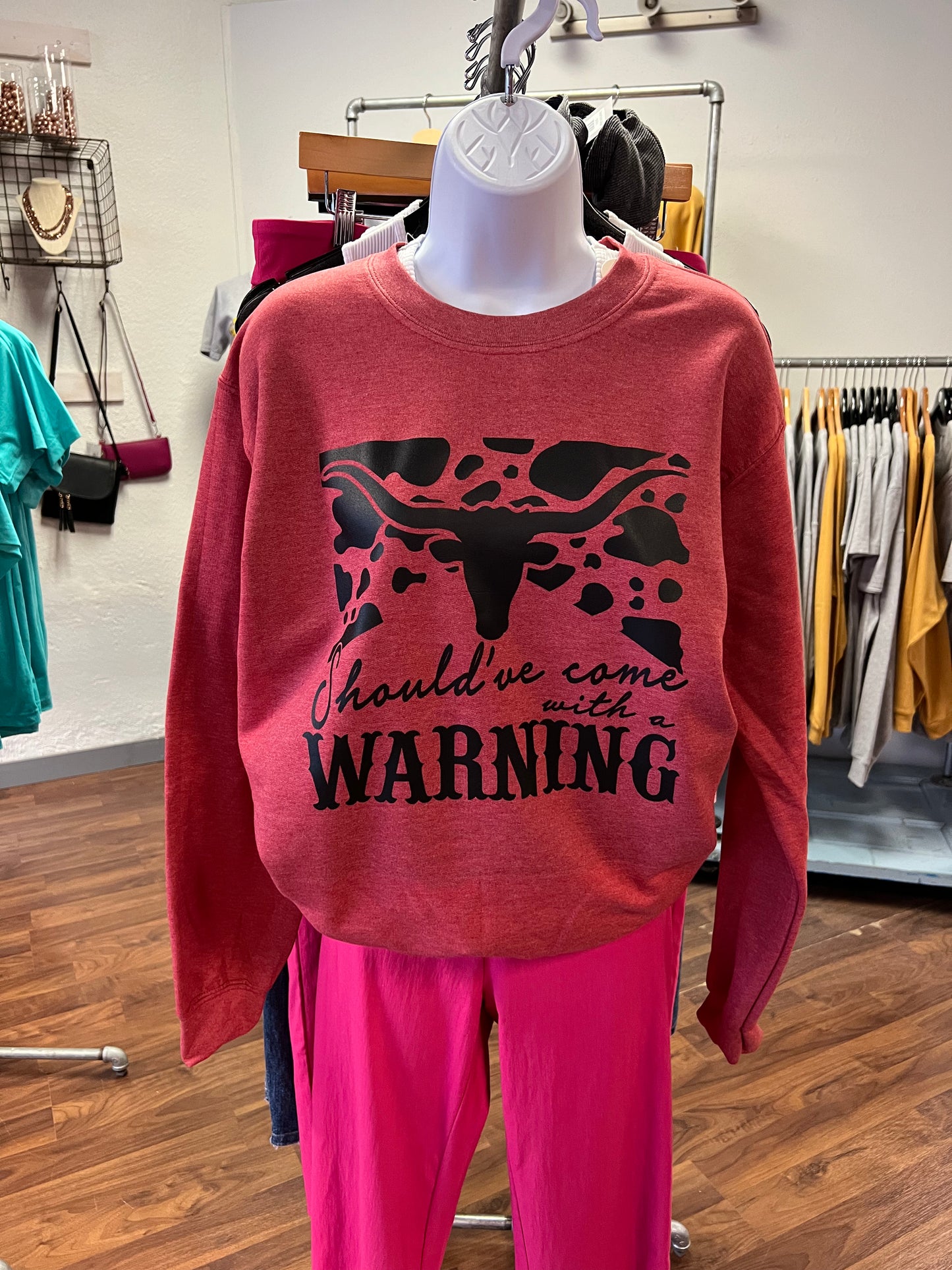 Warning Sweatshirt (MW)