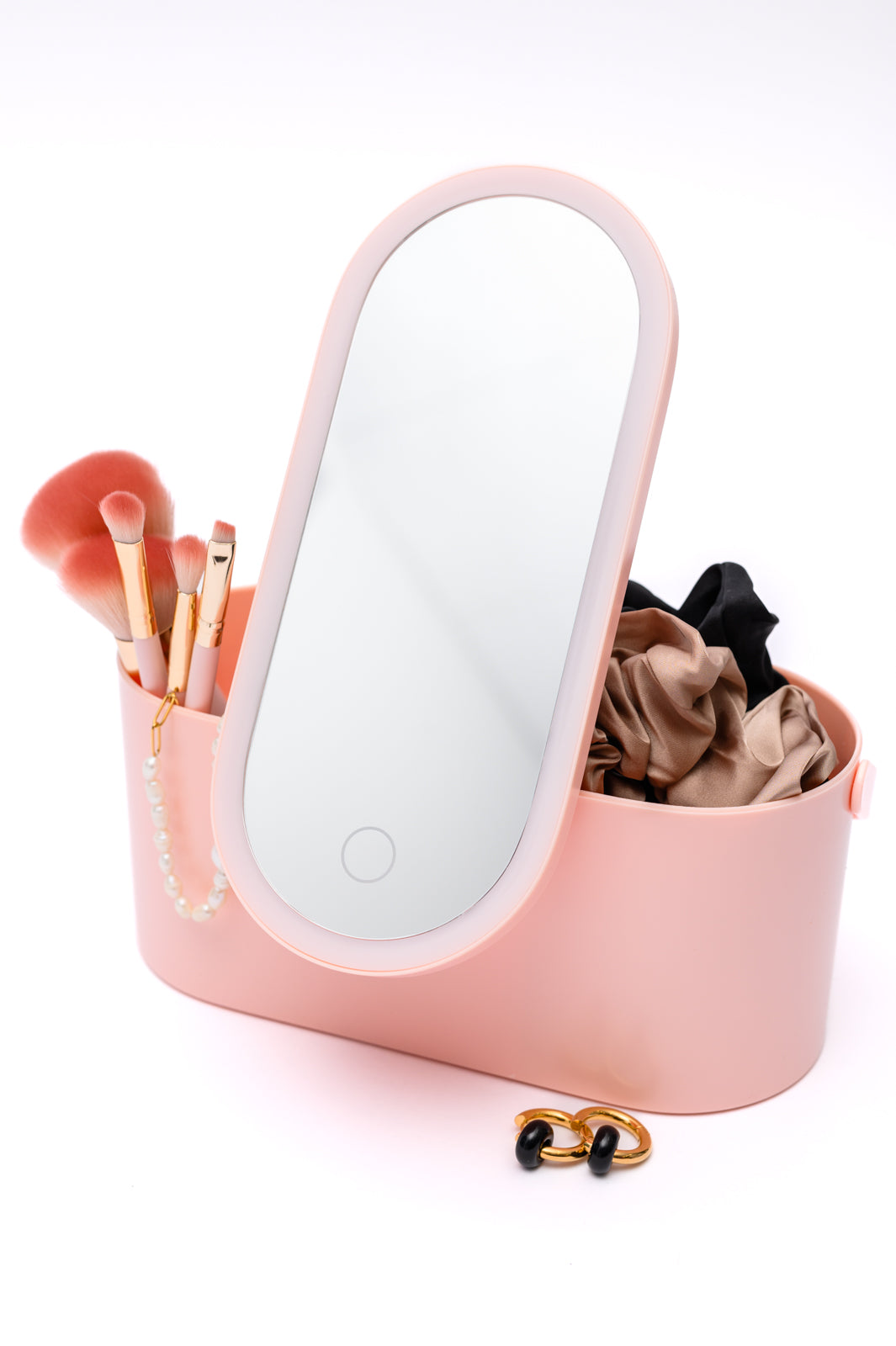 Portable Beauty Storage With LED Mirror ~ Online Exclusive
