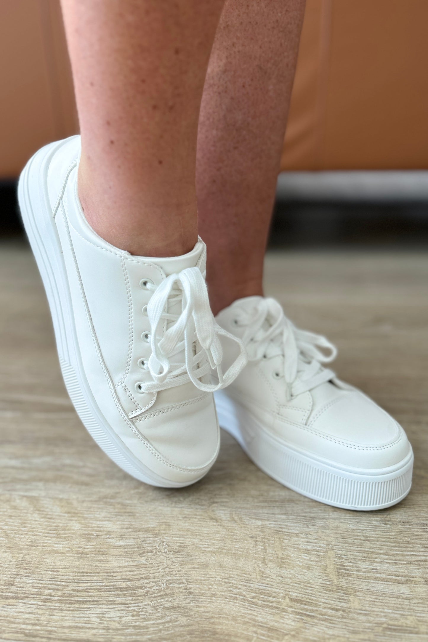 Take You Anywhere Sneakers in White ~ Online Exclusive