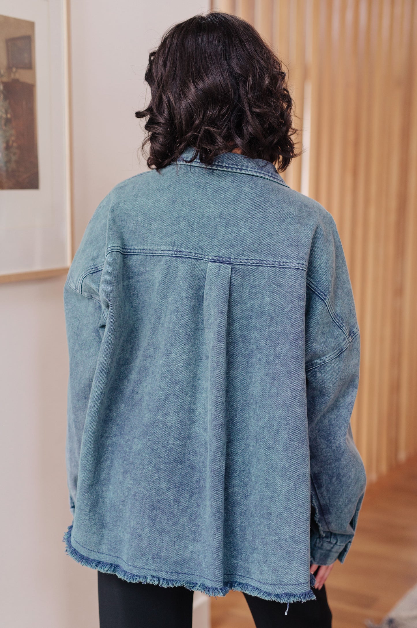 Just In Case Mineral Wash Shacket ~ Online Exclusive