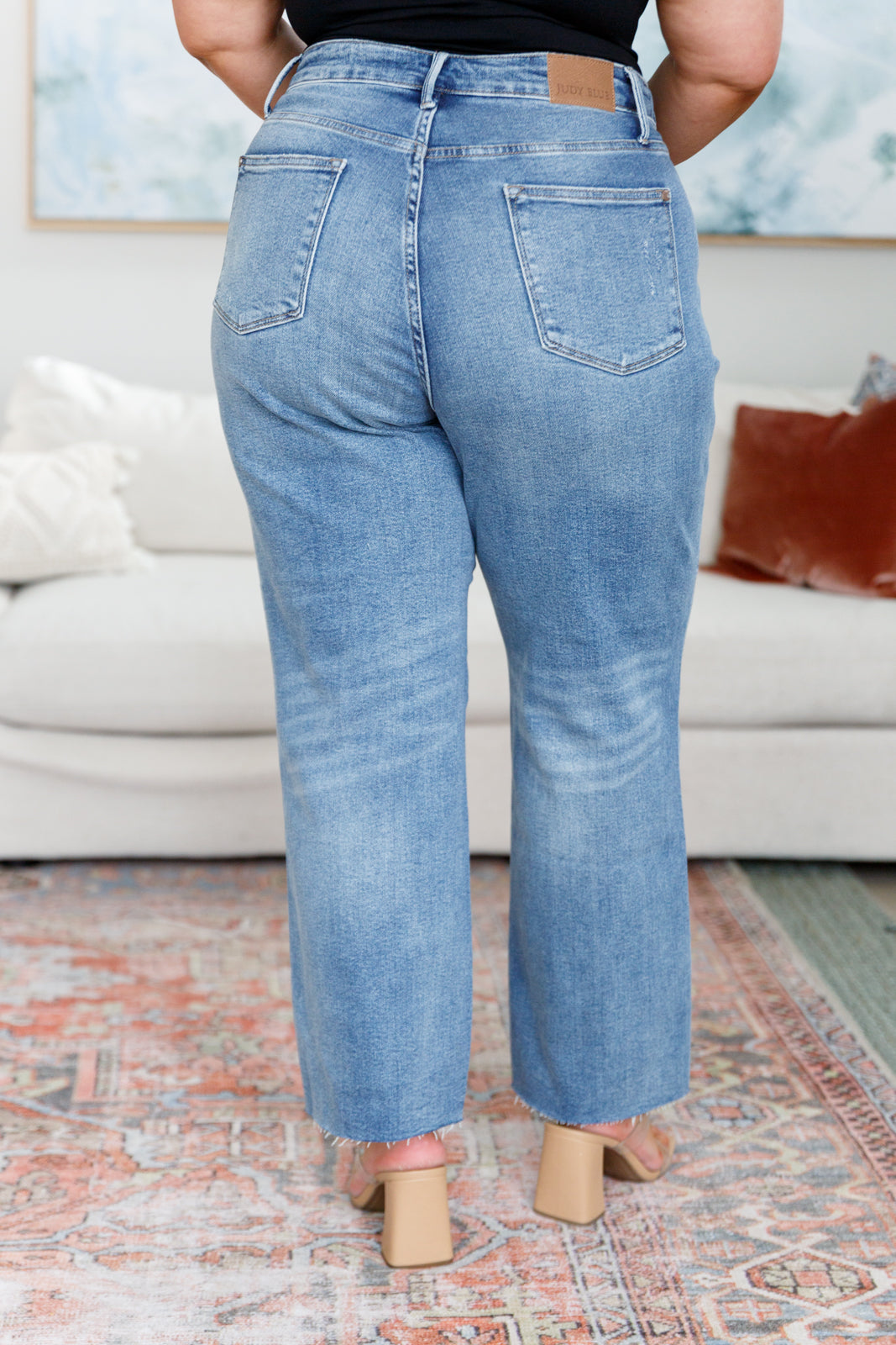 Nora High Rise Rigid Magic Destroy Slim Straight Jeans ~ Online Exclusive